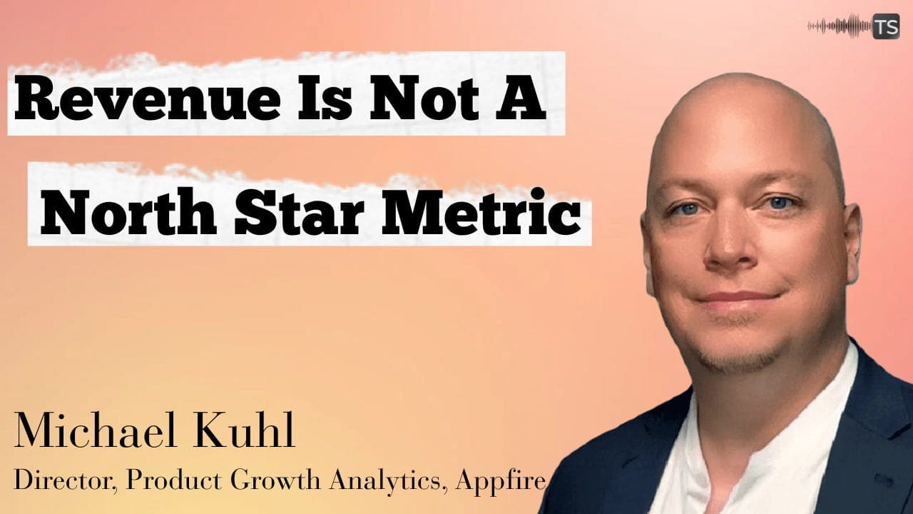 Revenue is not a North-Star metric - Thrivecast cover