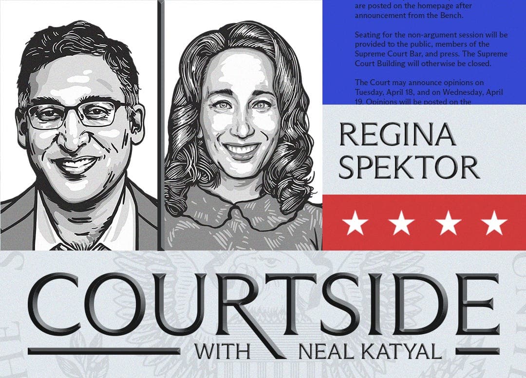 Courtside Episode 7 with Regina Spektor — COURTSIDE with Neal Katyal cover