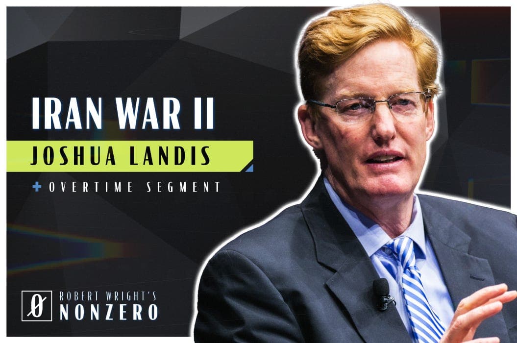 Iran War II (Robert Wright & Joshua Landis) - Robert Wright's Nonzero cover