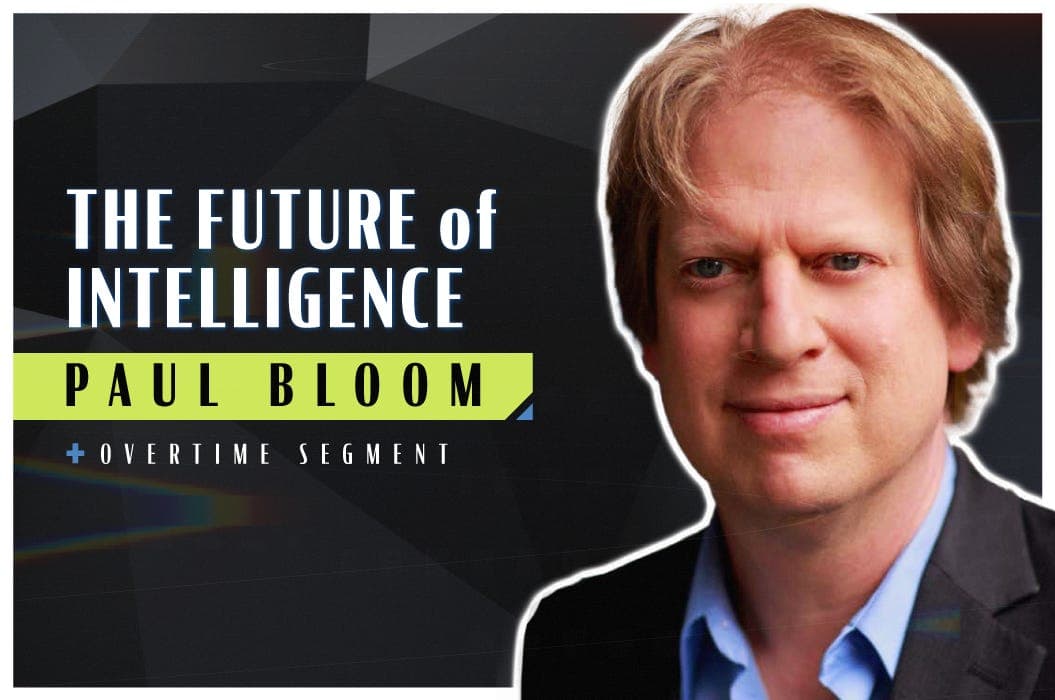 The Future of Intelligence (Robert Wright & Paul Bloom) - Robert Wright's Nonzero cover
