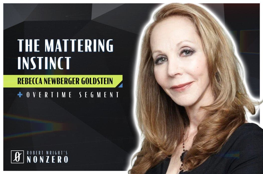 The Mattering Instinct (Robert Wright & Rebecca Newberger Goldstein) - Robert Wright's Nonzero cover