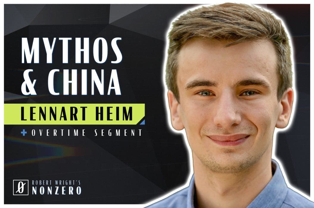 Mythos and China (Robert Wright & Lennart Heim) - Robert Wright's Nonzero cover