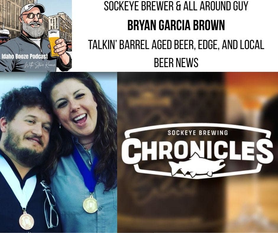 Barrel Aged Beer, Old Times, and Cannibal Coffin with Bryan Garcia-Brown — Idaho Booze Podcast cover