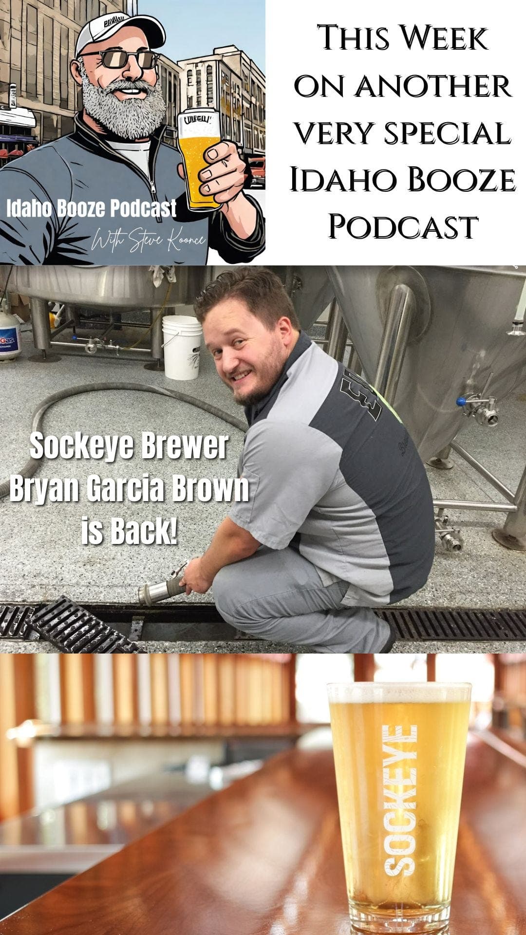 Edge Stories, Friday Night Pints, and Torres Talk with Bryan Garcia-Brown! - Idaho Booze Podcast cover