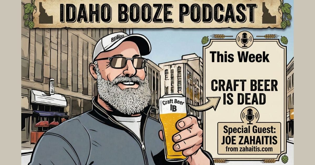 Craft Beer Dies + Joe Zahaitis - Idaho Booze Podcast cover