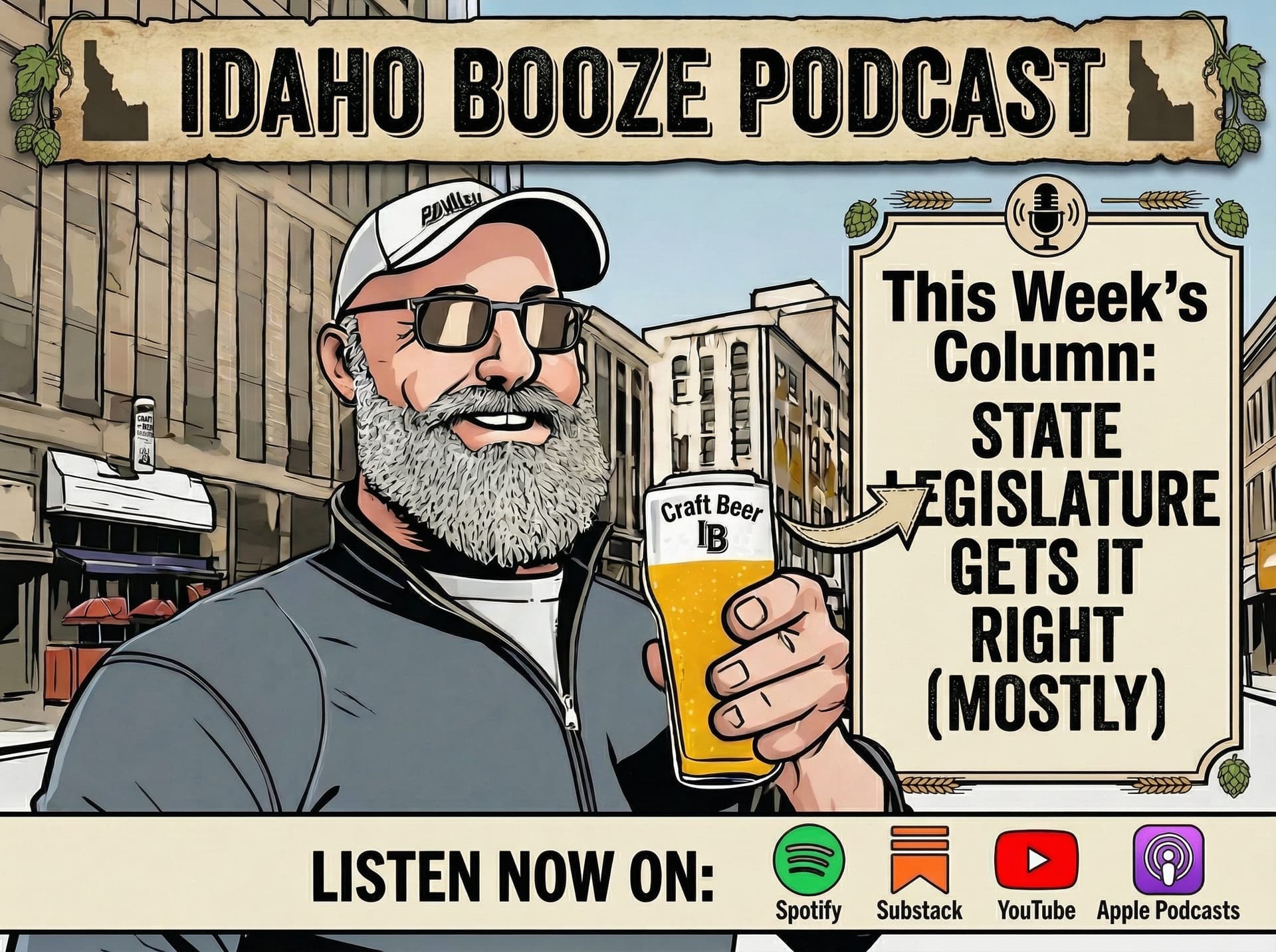 The State Legislature Gets it Right (mostly)! - Idaho Booze Podcast cover