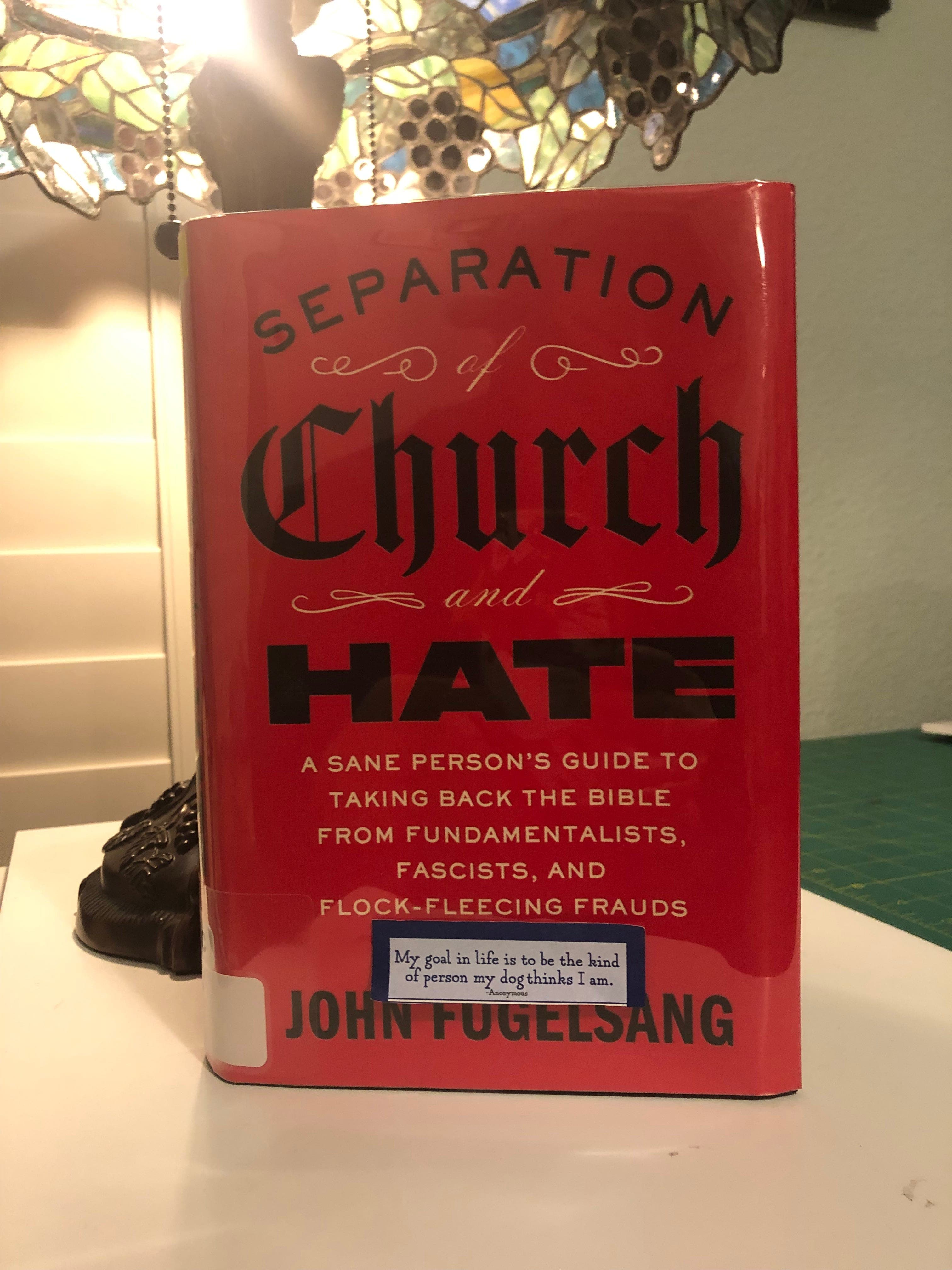 Separation of Church and Hate by John Fugelsang - Be a Cactus Podcast cover