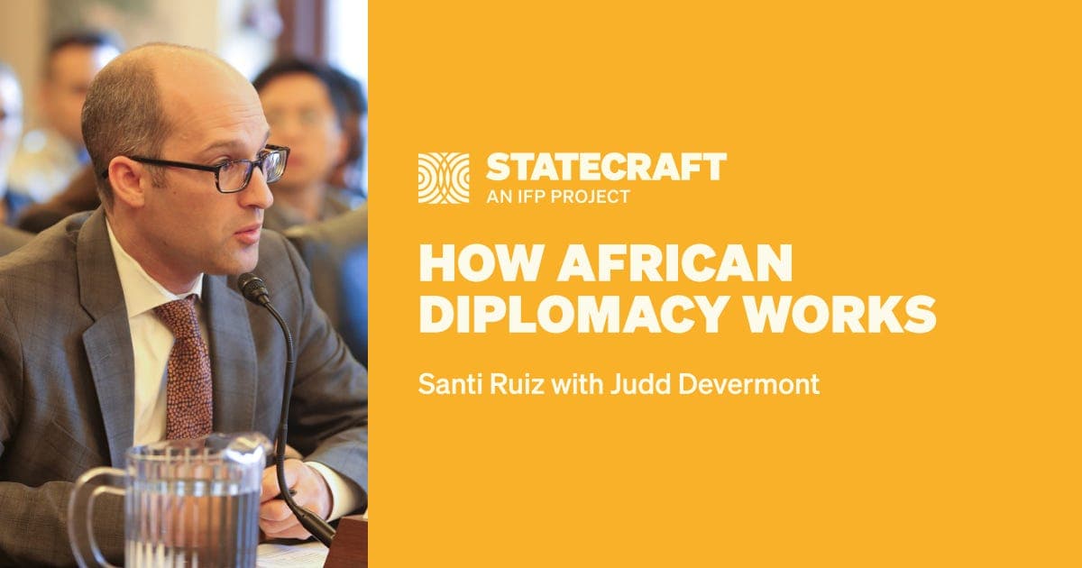 How Diplomacy Works in Africa - Statecraft cover