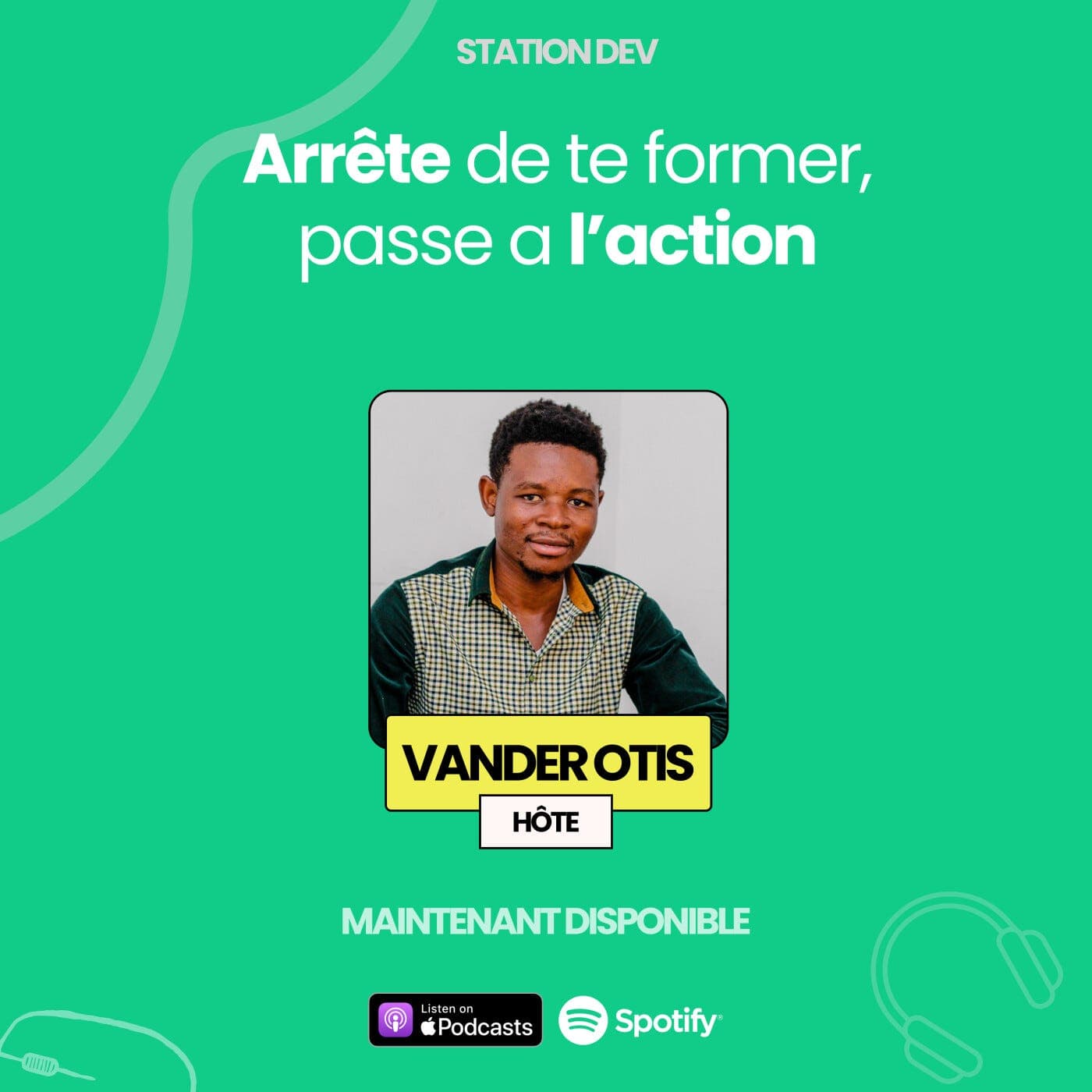 Arrête de te former, passe à l'action ! - Station Dev cover