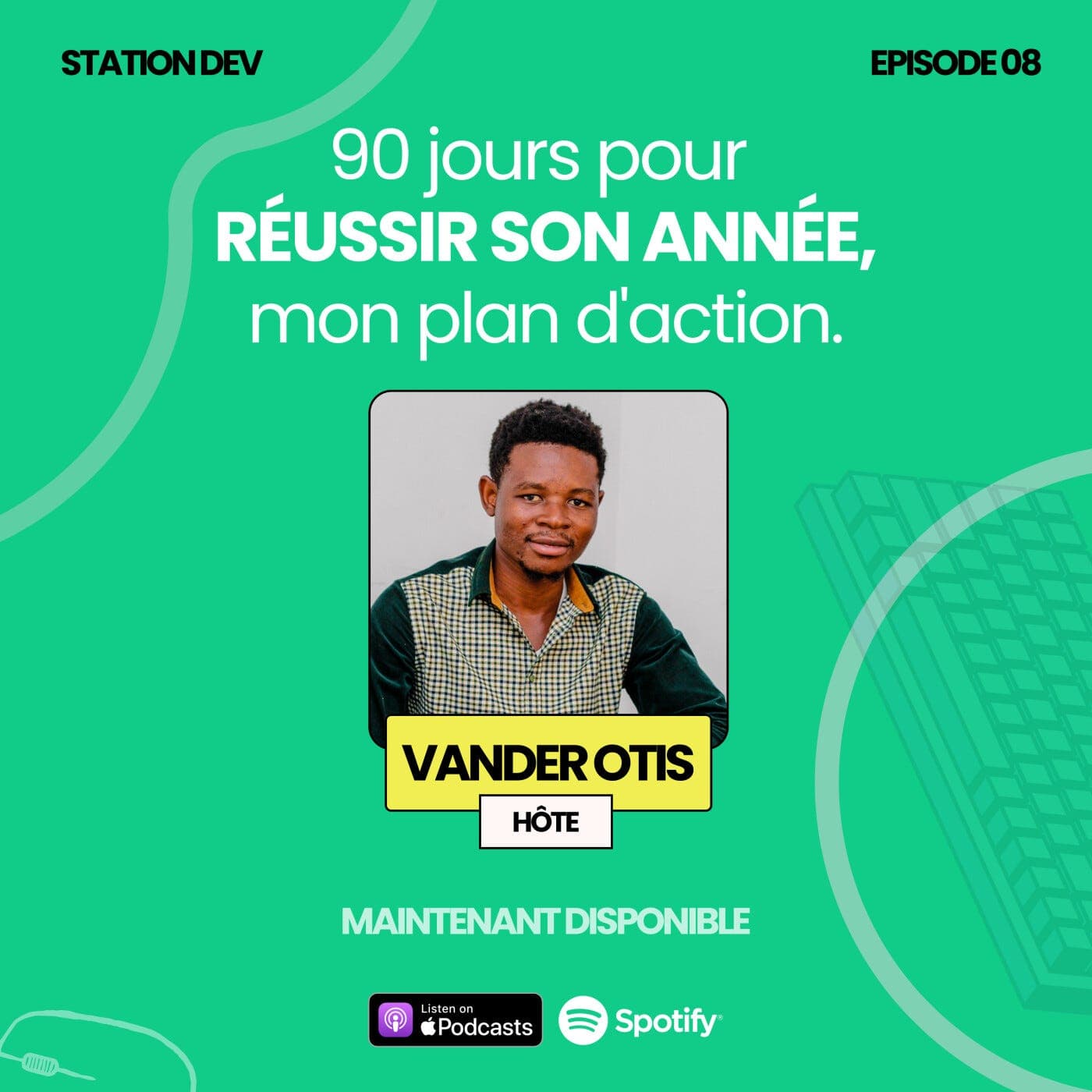 90 jours pour réussir son année, mon plan d'action ! - Station Dev cover