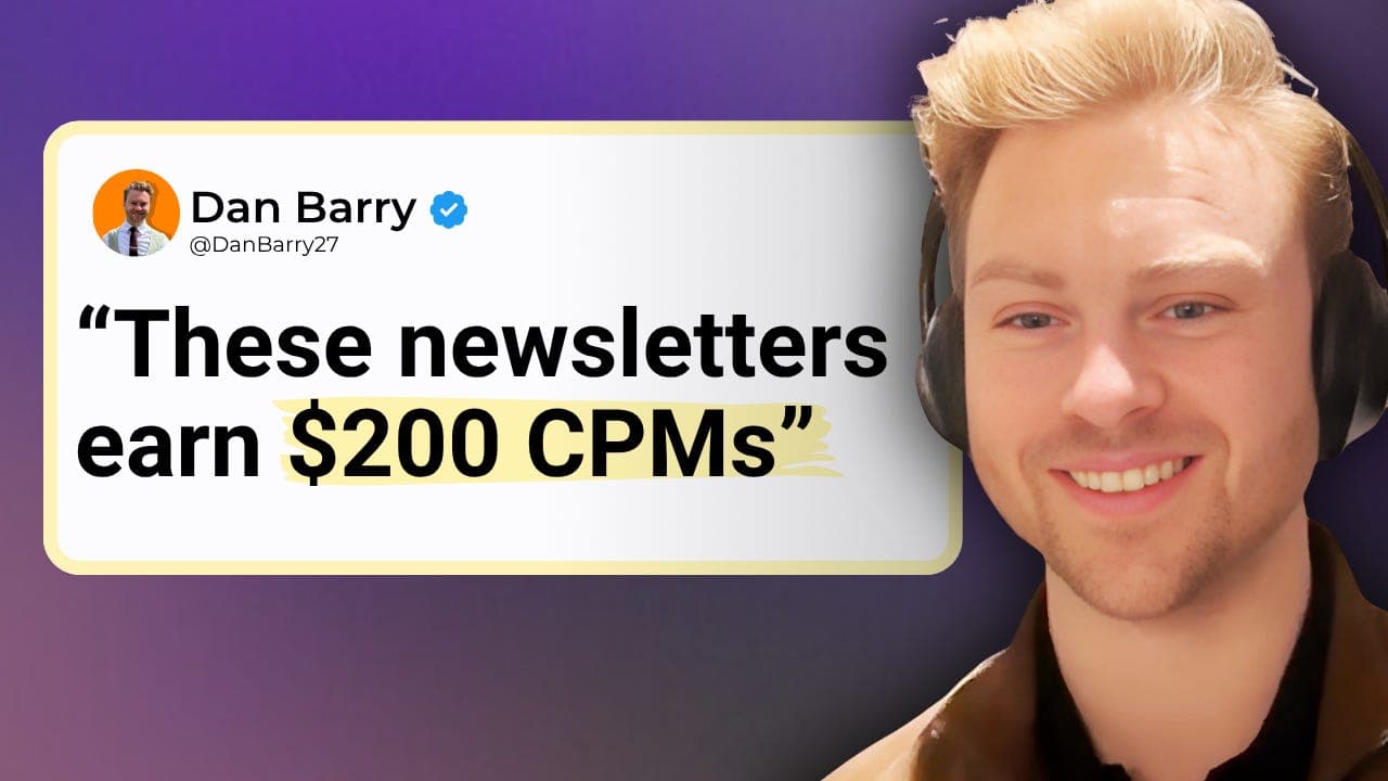 Maximizing Newsletter Sponsorships with Dan Barry - The Louis Shulman Podcast cover