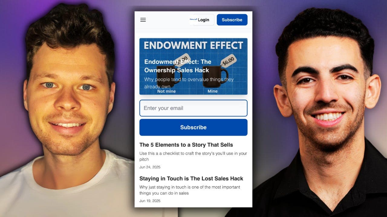How Nic Gained 7,000 Newsletter Subscribers in 2 Weeks - The Louis Shulman Podcast cover