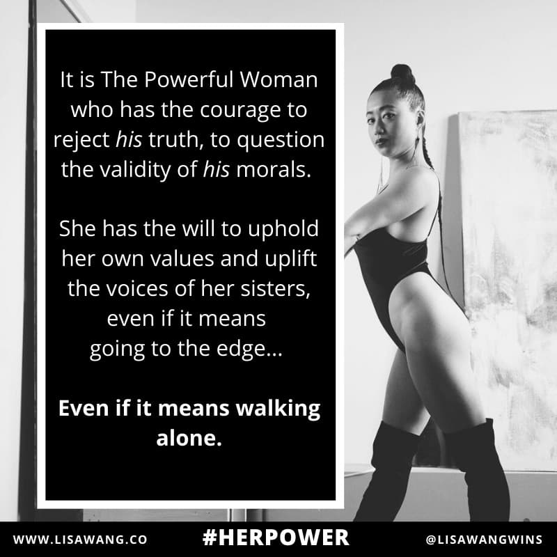 The Powerful Woman Pt. I: Her Courage - LISA CARMEN WANG cover