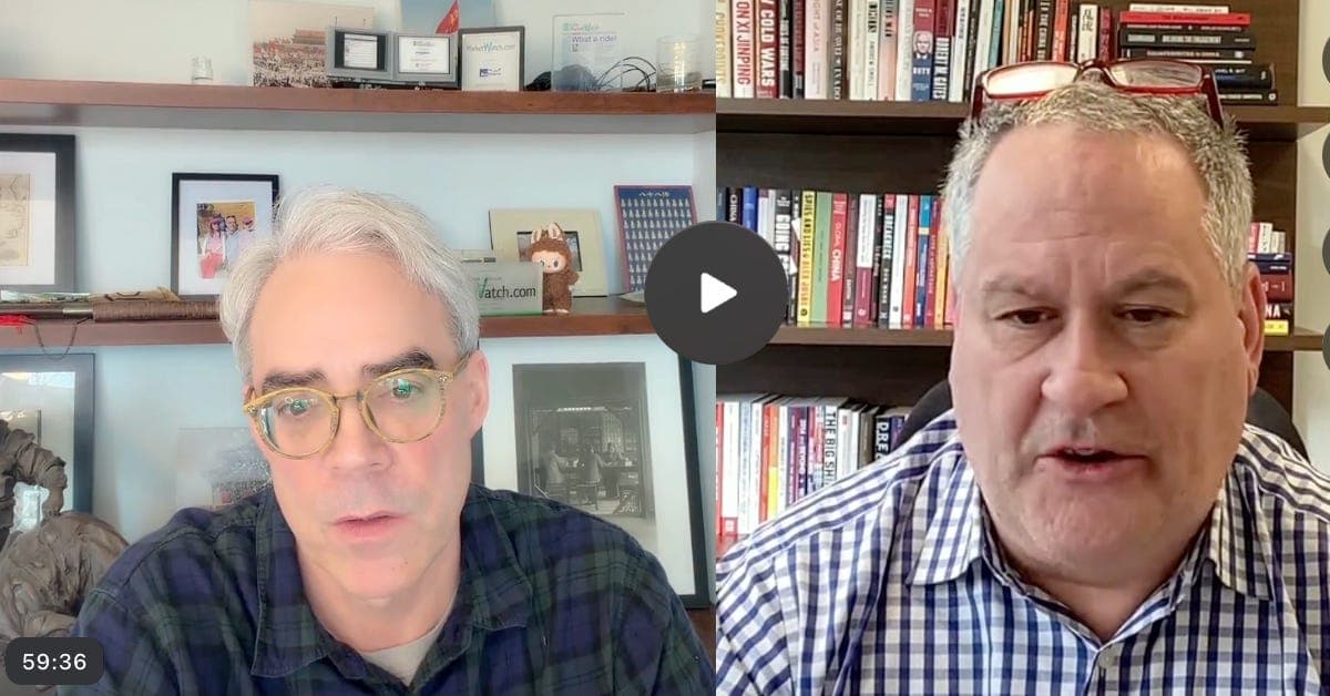 Sinocism live on US-China relations with the FT’s Demetri Sevastopulo - Sinocism Live cover