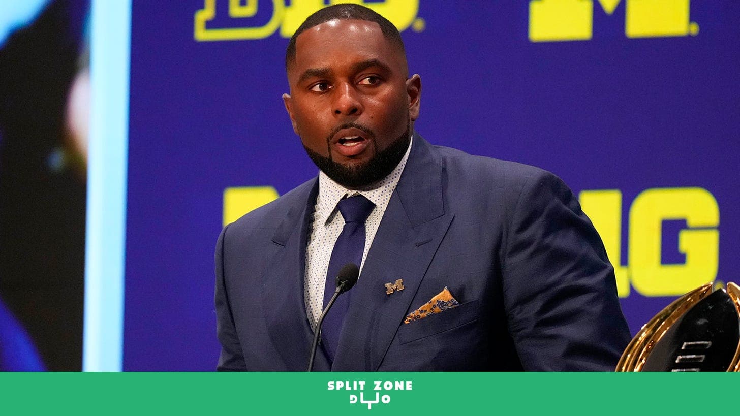 The Michigan Sign-Stealing Scandal Ends With a Whimper  - Split Zone Duo: College Football Podcast cover