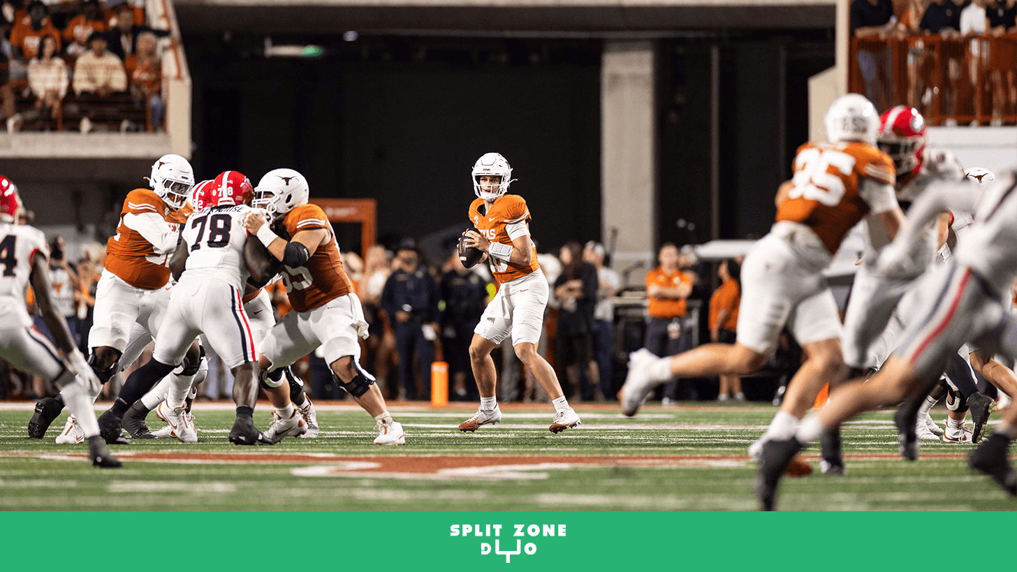 Why, Exactly, Is Arch Manning Good?  - Split Zone Duo: College Football Podcast cover