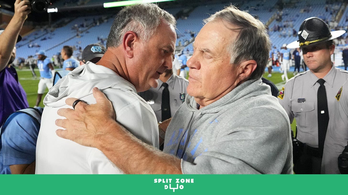 ESPN's Bill C. on His New Book, UNC's Disaster, and Post-Week 1 Risers and Fallers - Split Zone Duo: College Football Podcast cover