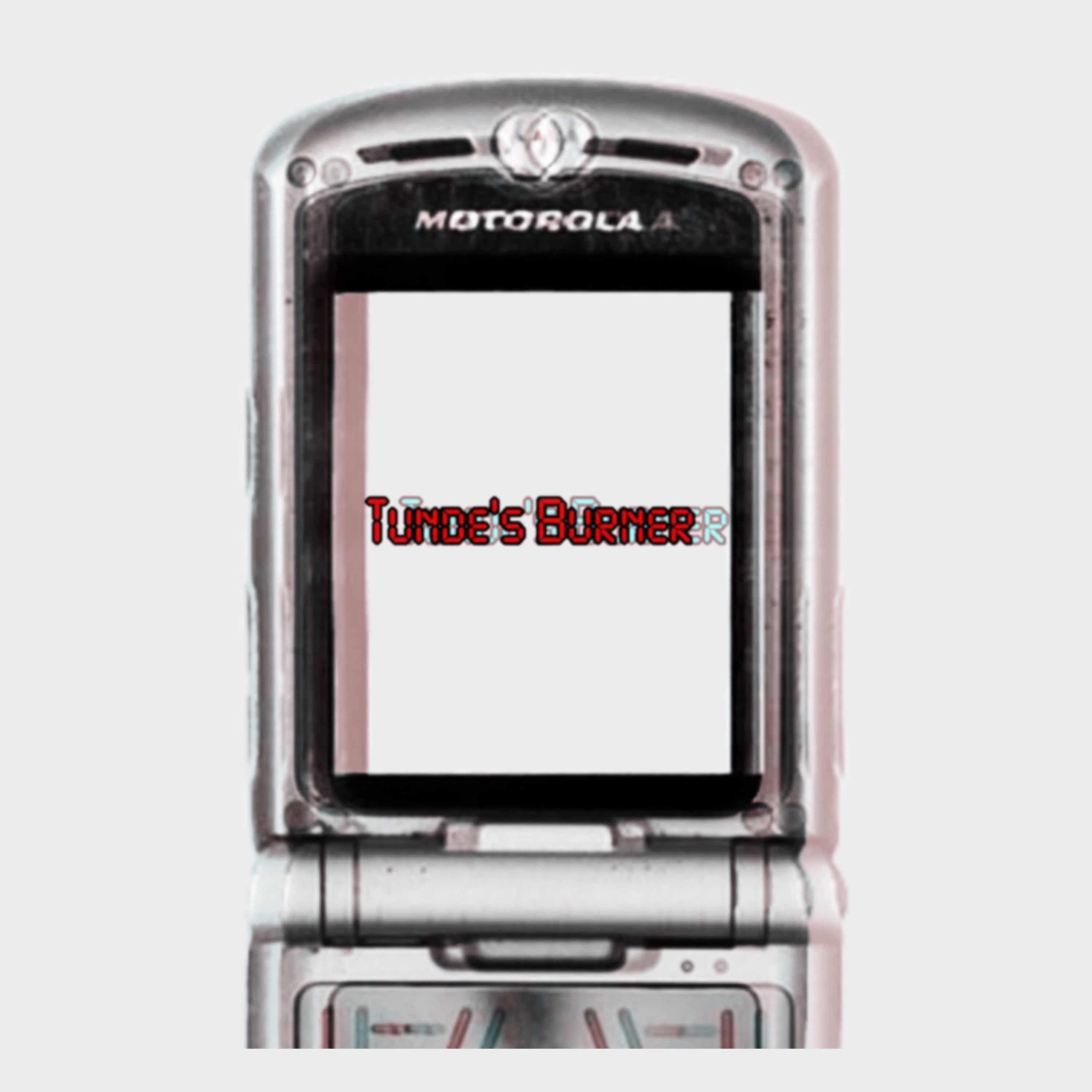 Tunde’s Burner cover