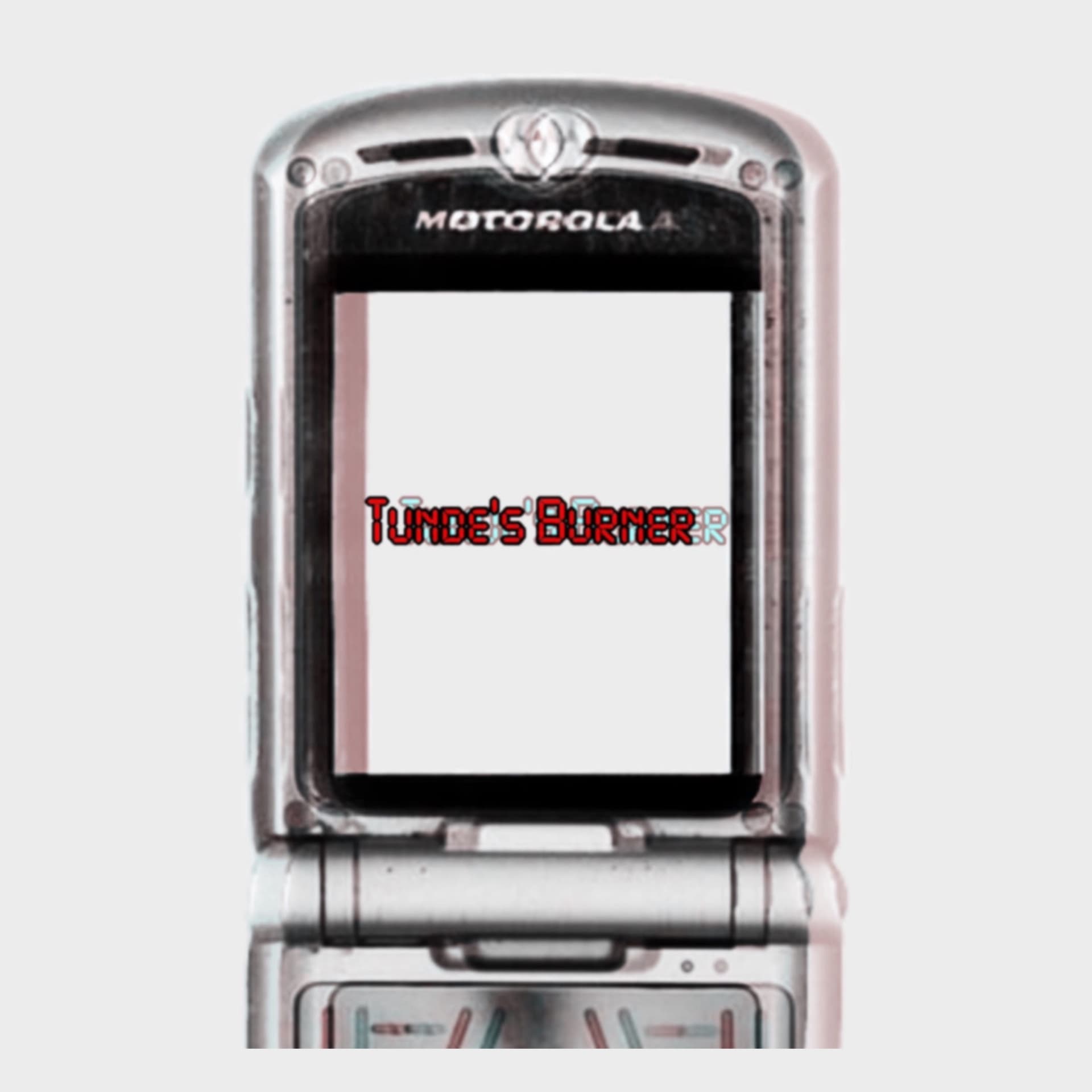 Just incase I die  - Tunde’s Burner cover