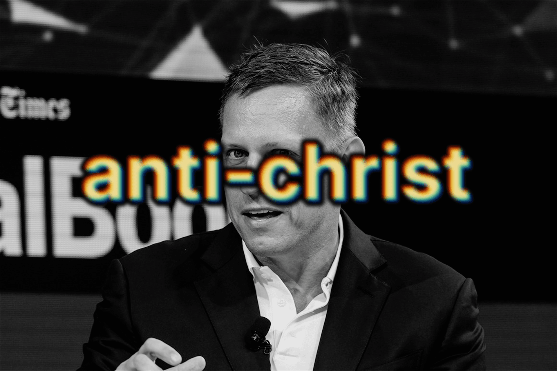 Peter Thiel is the anti-christ. - The Labyrinth: critical theory, culture, and politics cover