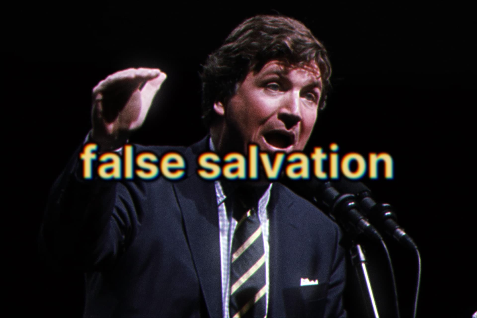 The false salvation of Tucker Carlson - The Labyrinth: critical theory, culture, and politics cover