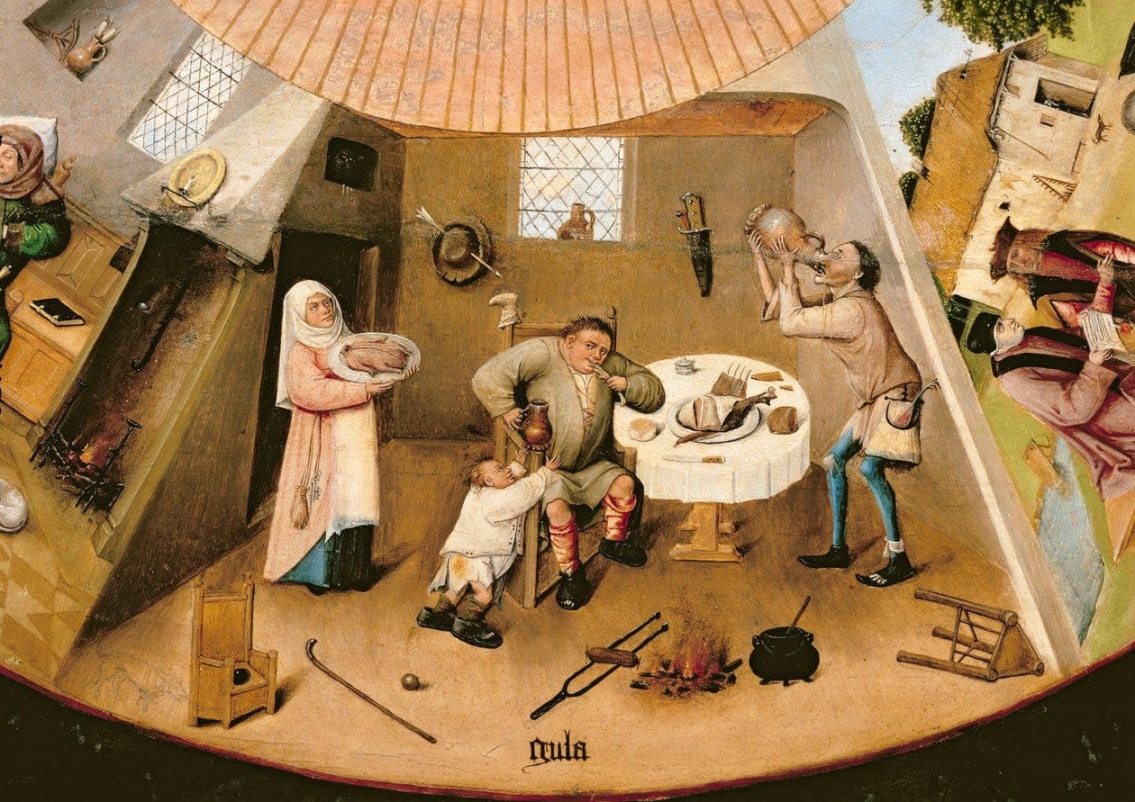 80. Gluttony, Gula - The Color of Dust cover