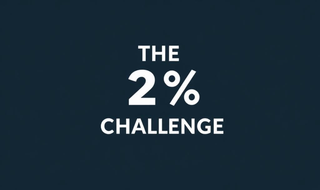 The 2% Challenge - The Good Fight  cover