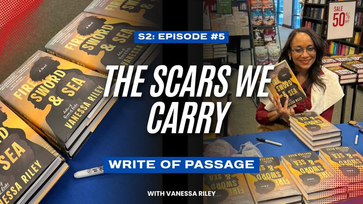 The Scars We Carry - Write of Passage by Vanessa Riley cover