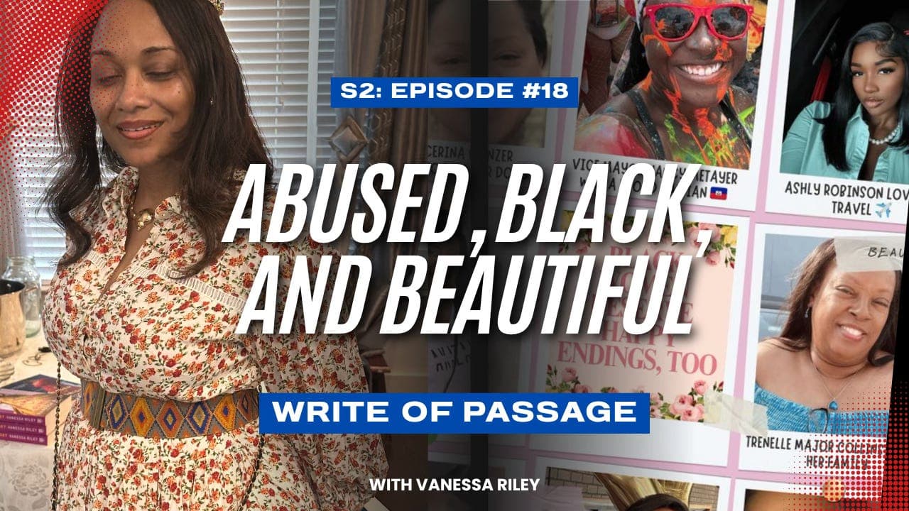Abused, Black, and Beautiful - Write of Passage by Vanessa Riley cover