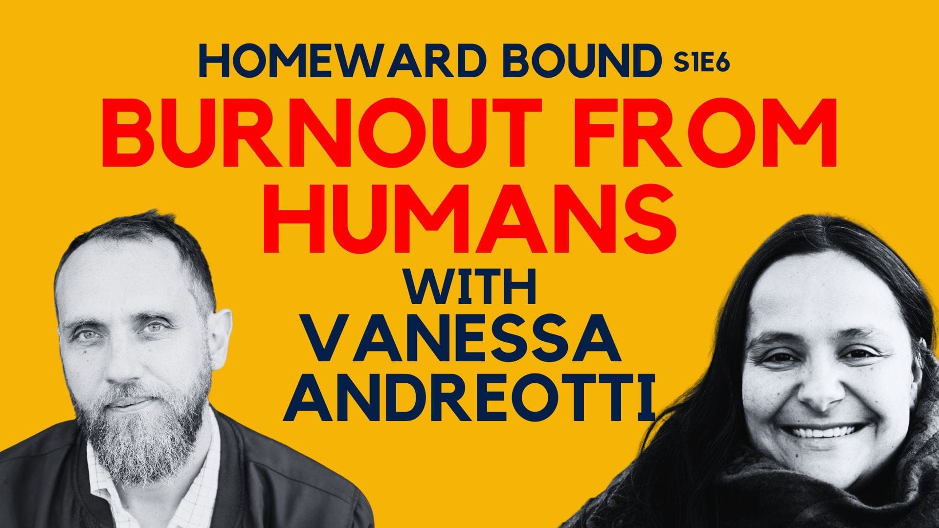 "Burnout From Humans" with Vanessa Andreotti - Homeward Bound (including The Great Humbling) cover