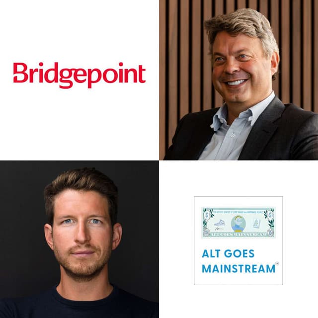 🎥 Bridgepoint's Xavier Robert - building a "middle market global champion" - Alt Goes Mainstream cover