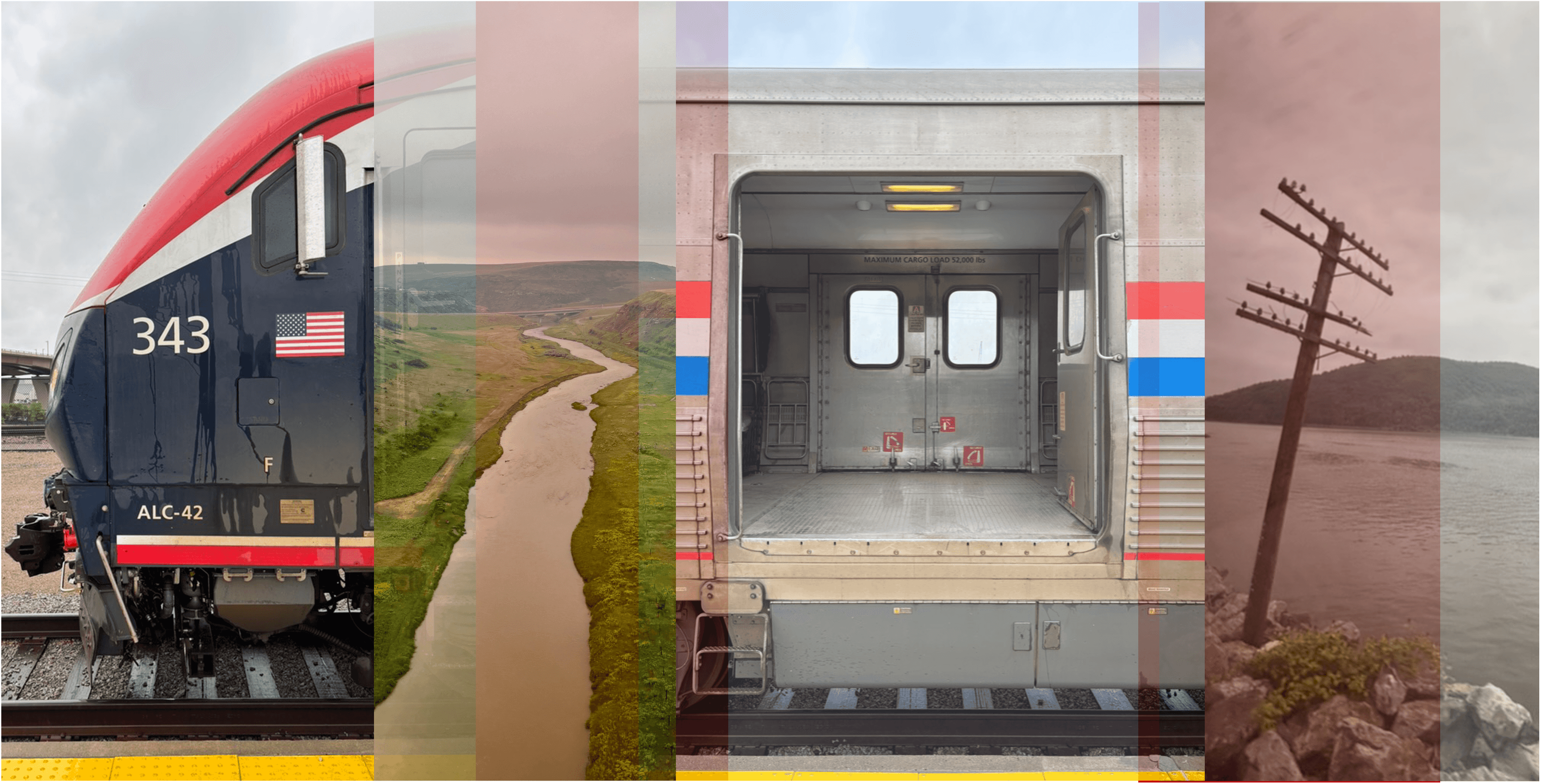 Red, White, and Choo Choo - Interplace cover