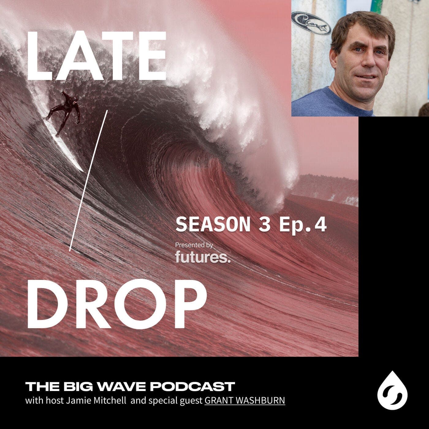Grant Washburn - Late Drop: The Big Wave Podcast cover