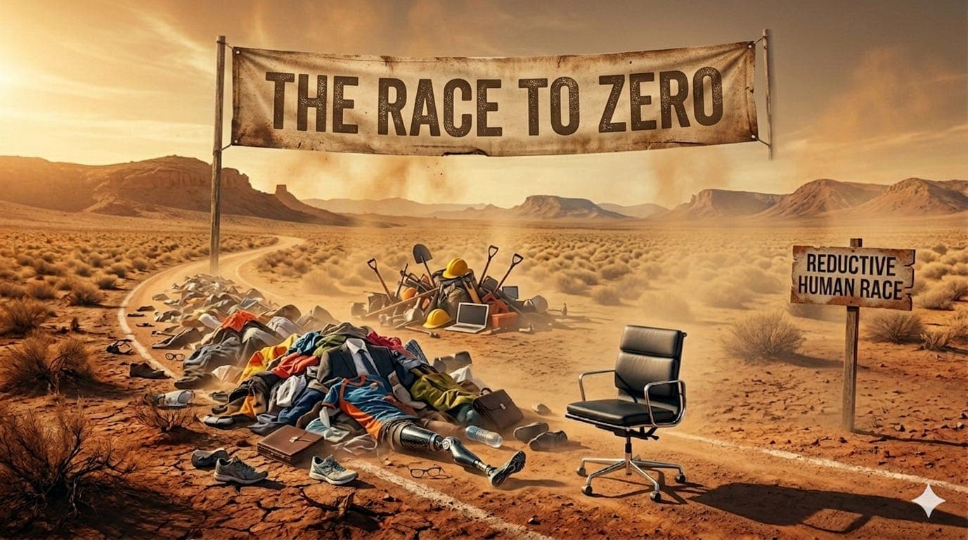 ZERO-PERSON BILLION DOLLAR COMPANIES - The Algorithm of Truth cover