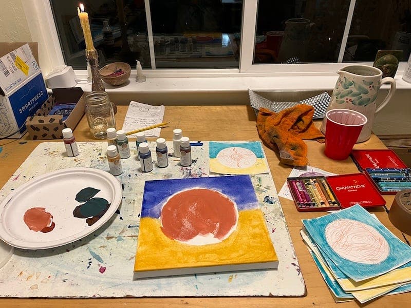 Ep 29: Artistry, bad first drafts, and the cyclical nature of creativity - Between the Moon cover