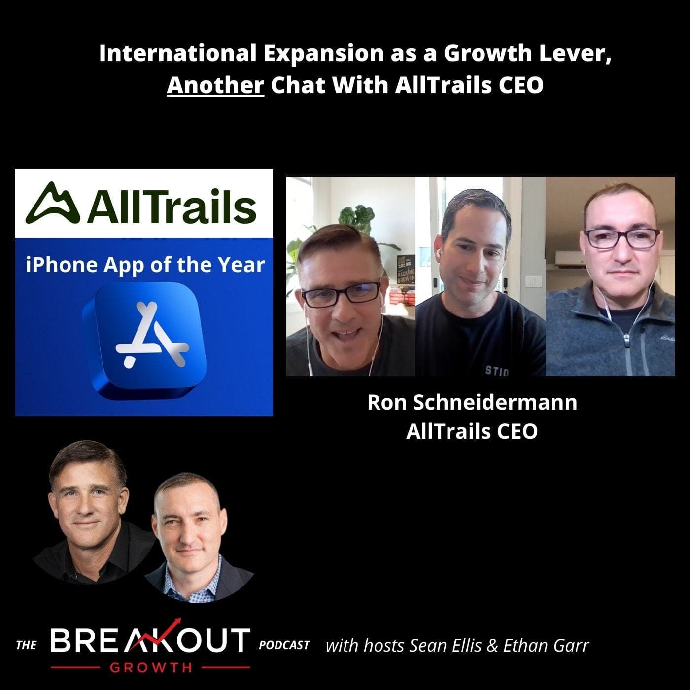 International Expansion as a Growth Lever, Another Chat With AllTrails CEO - The Breakout Growth Podcast cover