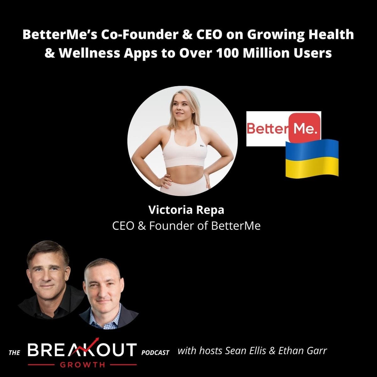 BetterMe’s Founder & CEO on Growing Health & Wellness Apps to Over 100 Million Users - The Breakout Growth Podcast cover