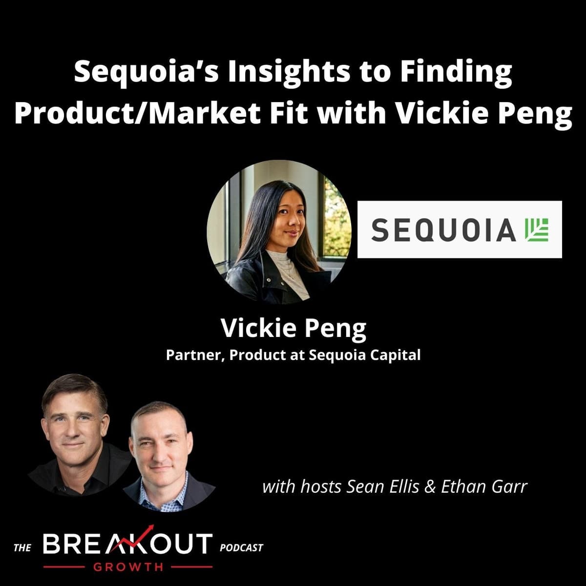 Sequoia’s Insights to Finding Product/Market Fit with Vickie Peng - The Breakout Growth Podcast cover