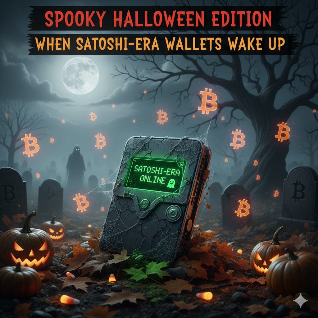 Spooky Halloween edition: When Satoshi-Era Wallets Wake Up - The Lindahl Letter cover