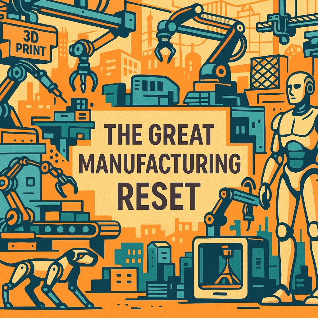 The great manufacturing reset - The Lindahl Letter cover