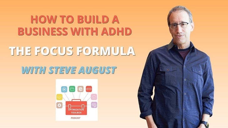 📌 The Focus Formula: A Framework for ADHD Entrepreneurs Who Want to Actually Finish Things - The Optimization Toolbox with Jenna Redfield cover