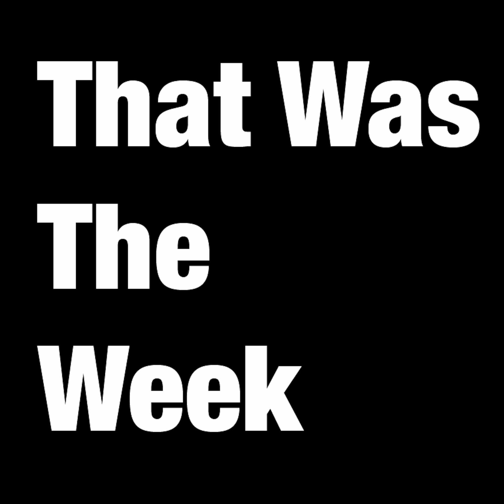 That Was The Week cover