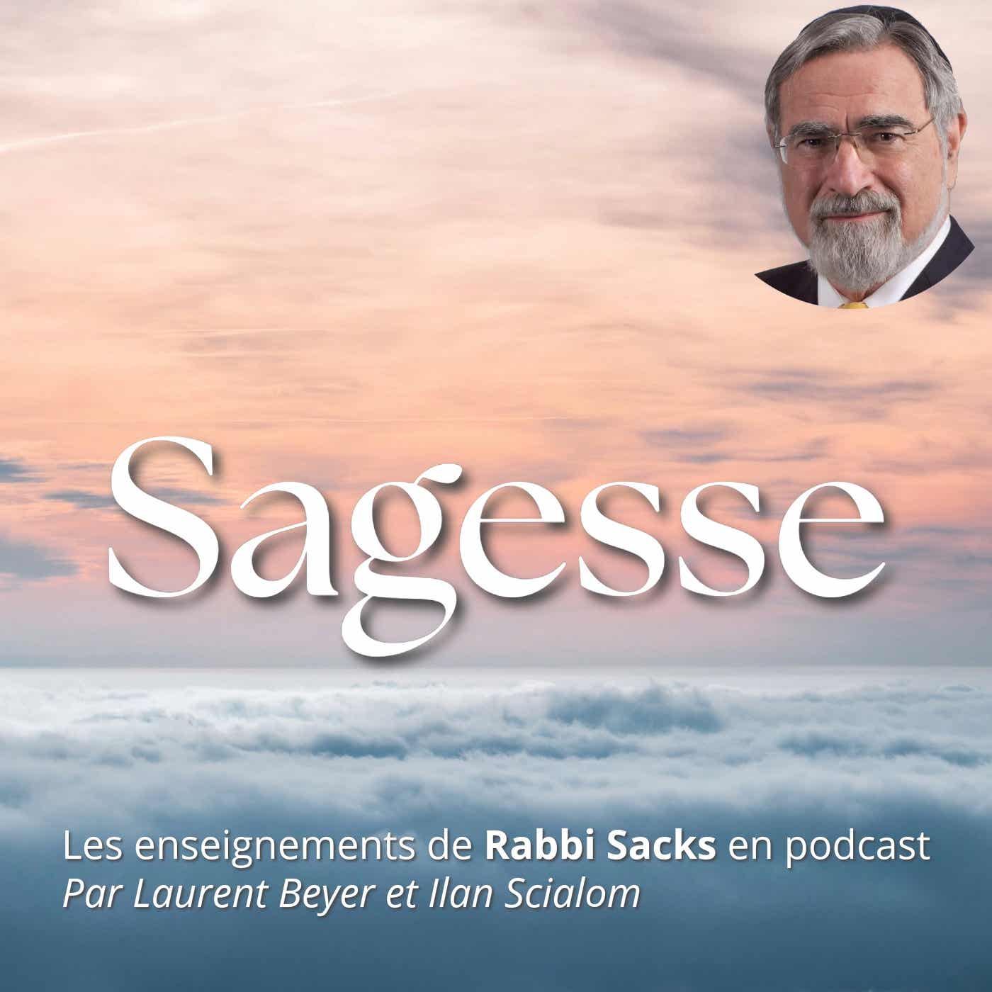 Sagesse, de Rabbi Sacks cover