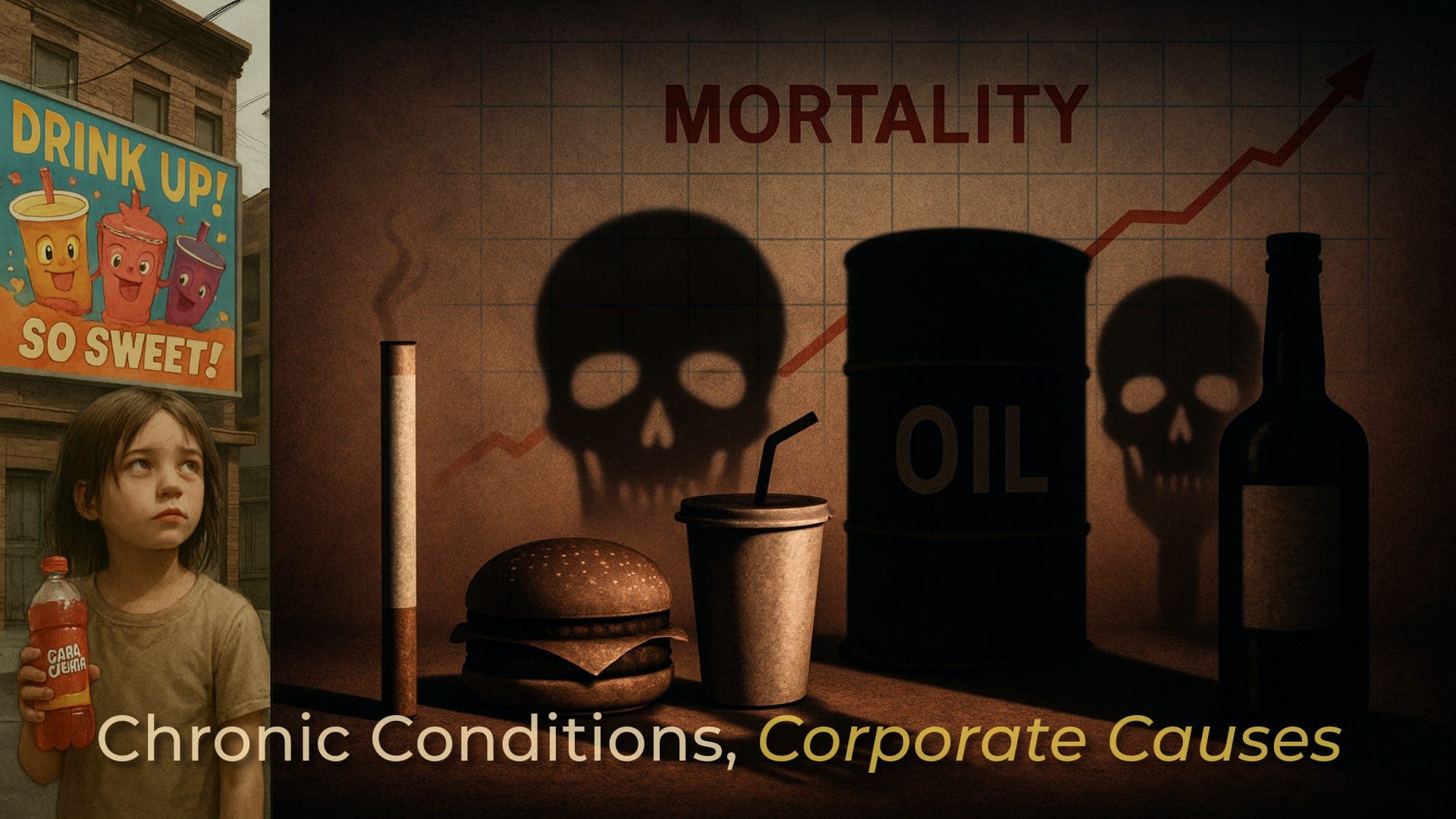 Podcast - Chronic Conditions, Corporate Causes - PCP Lens Podcast cover