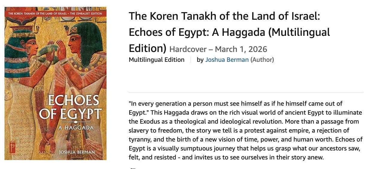 Pulling no punches: "On October 7, Diaspora Jews discovered that they had no purpose." - Israel from the Inside with Daniel Gordis cover