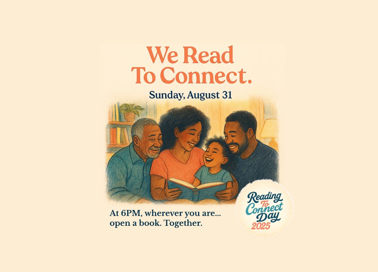 It’s happening. - The Reading To Connect Show cover