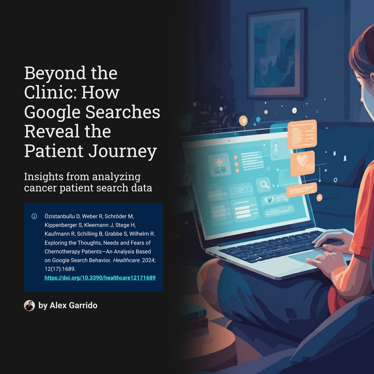 Beyond the Clinic: How Google Searches Reveal Patient Priorities in Cancer Care - Marketing Science Lab cover