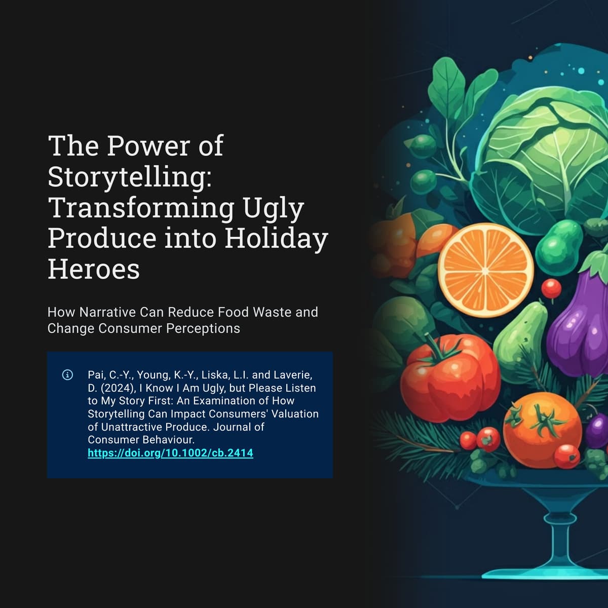The Beauty of Ugly Produce: How Storytelling Can Reduce Food Waste This Holiday Season - Marketing Science Lab cover