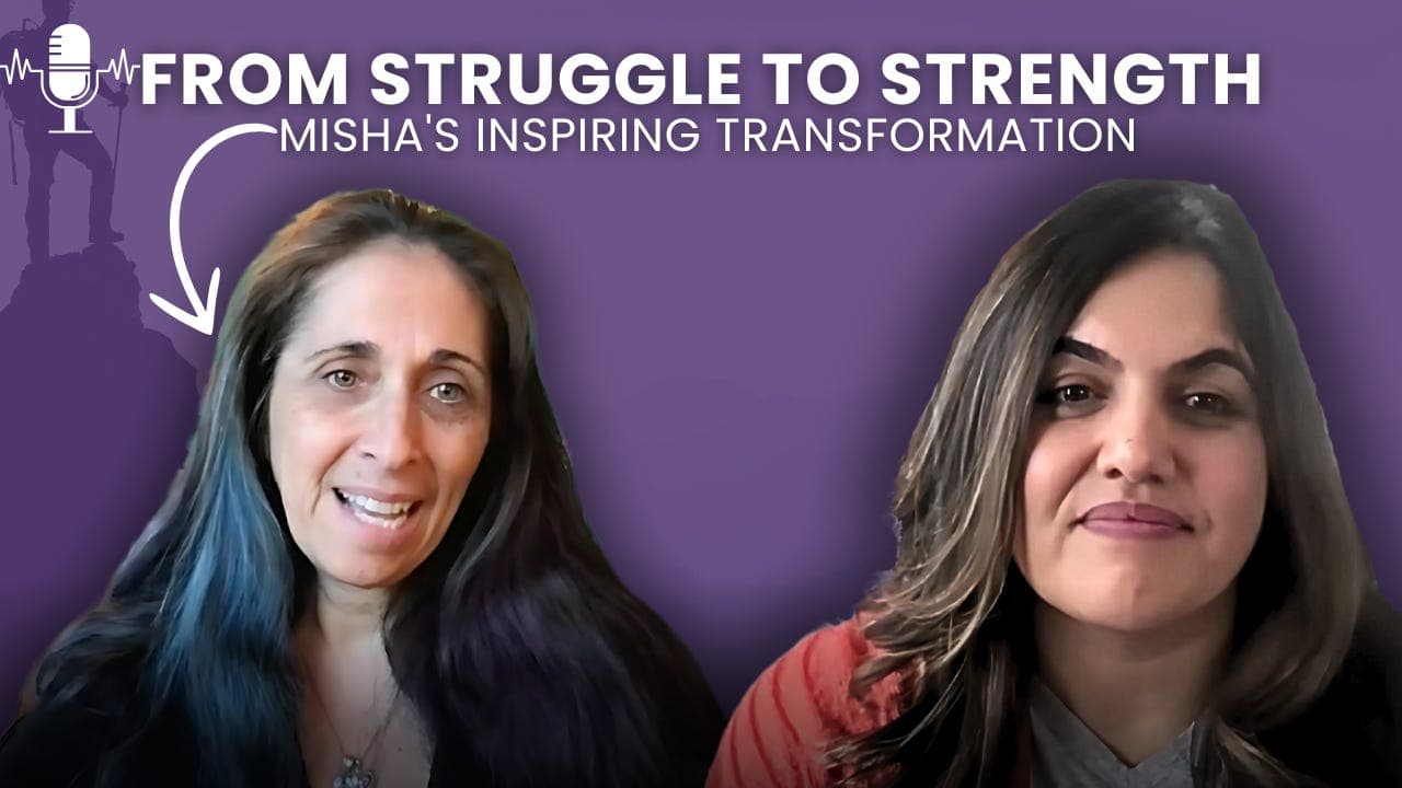 From Rock Bottom to Radiant Joy: Misha Safran’s Inspiring Journey - The Warrior Mindset Podcast cover