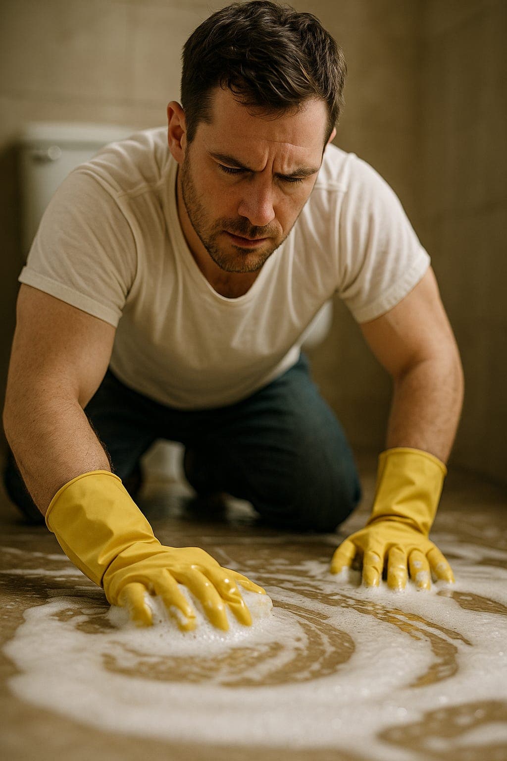 How to Clean Your Bathroom Like a Zen Master  - Permission to be Powerful Podcast cover